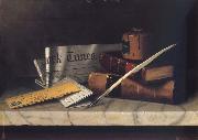 Still Life with Letter to Mr.Clarke William Michael Harnett